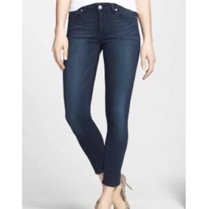 Paige Verdugo Jeggings Skinny Jeans dark wash